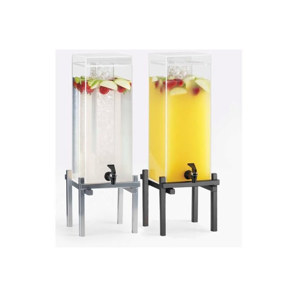 Cal-Mil 1132-3-13 One by One Iced Beverage Dispenser 3 Gallon 10-1/4"W x 10-1/4"D x 25-1/2"H Black 1132-3-13 - main